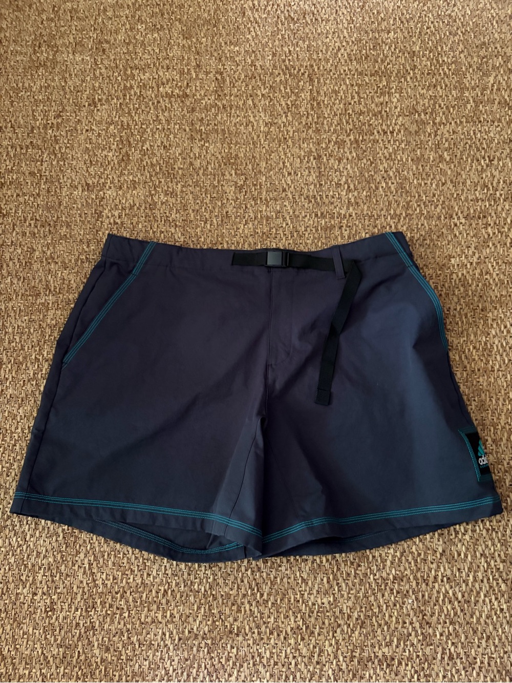 Adidas Equipment EQT Belted Golf Shorts Black Mens Size XL JW9880 NWT